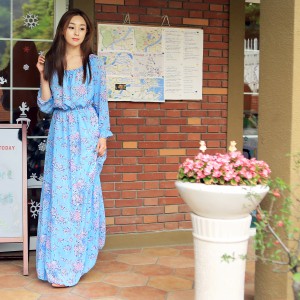 CHAN ISSUE printed dress collection